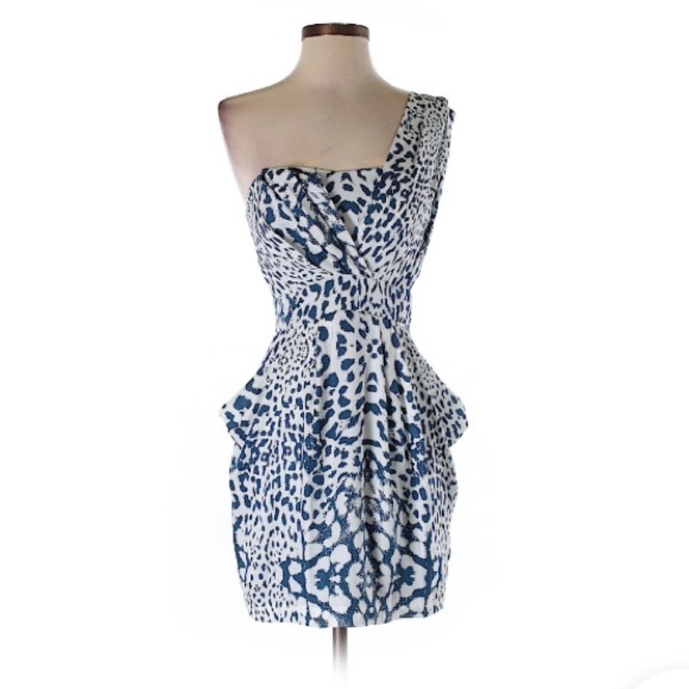 One-Shoulder BCBG Generation cocktail dress